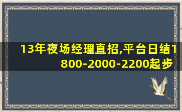 新疆KTV招聘